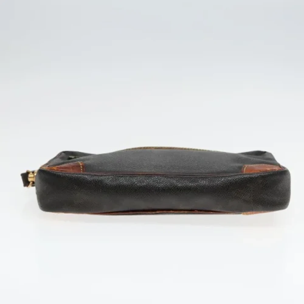 Louis Vuitton Vintage Pre-owned Canvas clutches Brown Dames