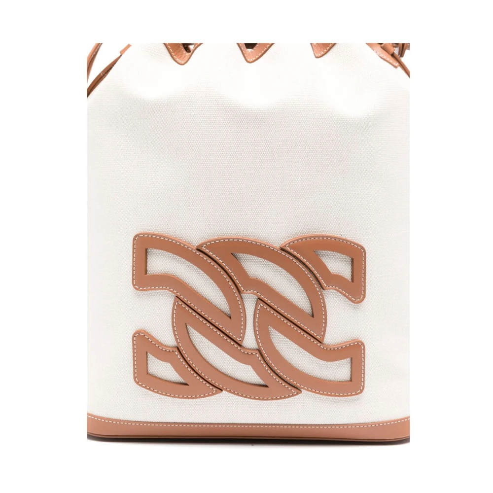 Casadei Stijlvolle Schoudertas White Dames