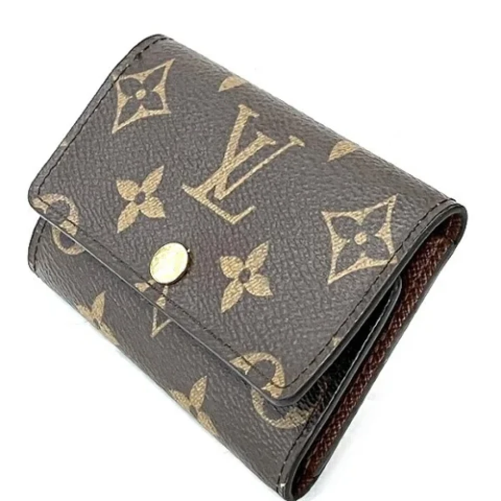 Louis Vuitton Vintage Pre-owned Fabric key-holders Brown Unisex