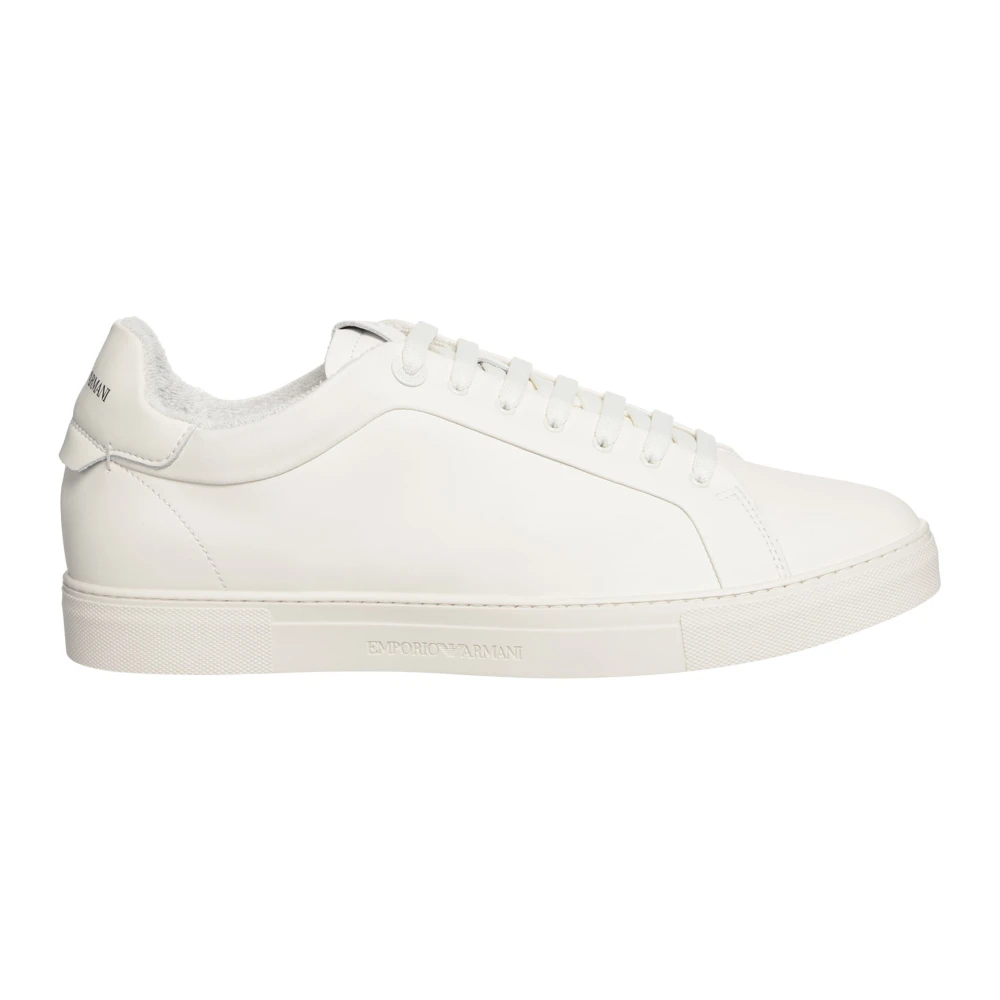 Emporio Armani Sneakers White, Herr