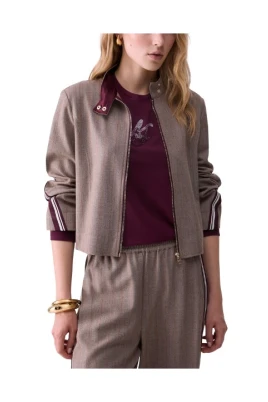 Bicolour Tape Jacket