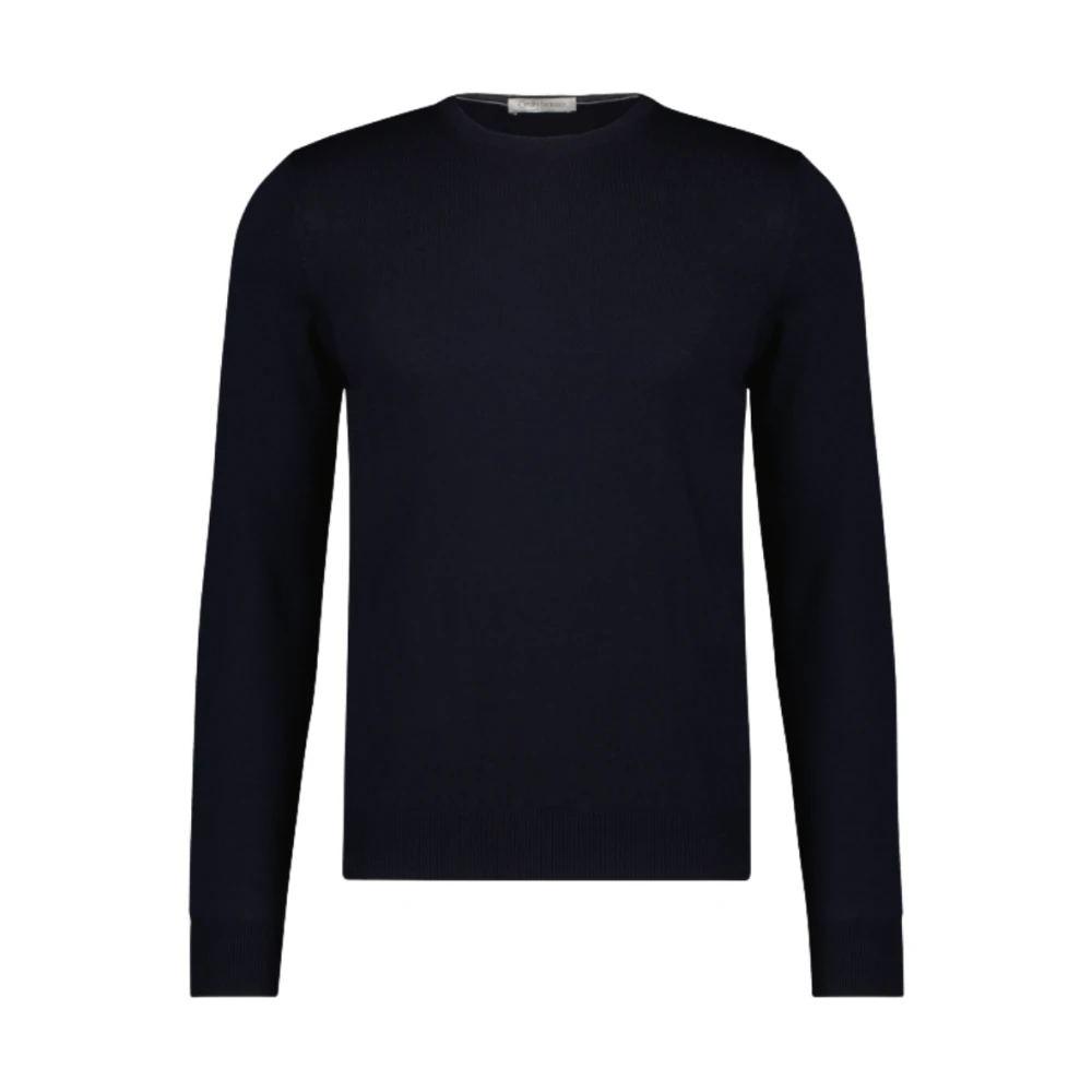 Gran Sasso Herren Blau Strickwaren, Mgröße: