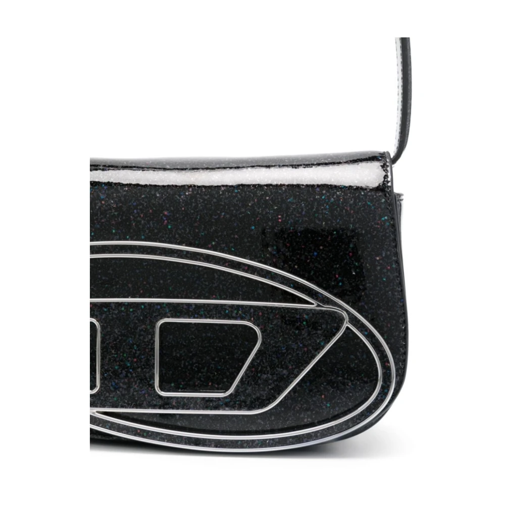 Diesel Stijlvolle schoudertas voor vrouwen Black Dames