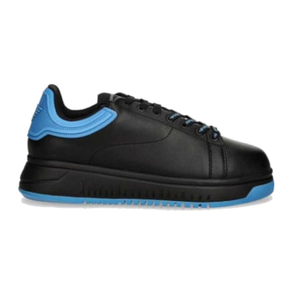 Emporio Armani Uomo Nero Scarpe, 40 Eu, New,