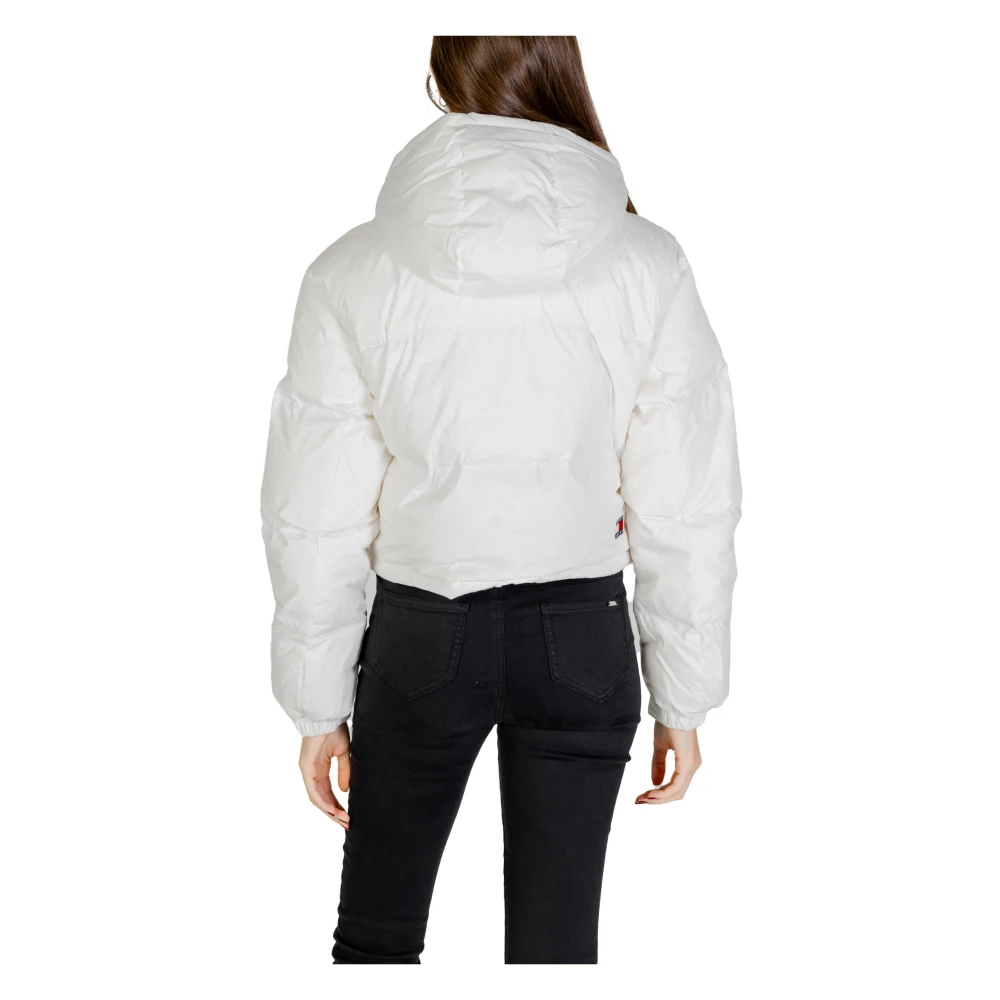 Tommy Jeans Alaska Dames Jassen en Mantels White Dames