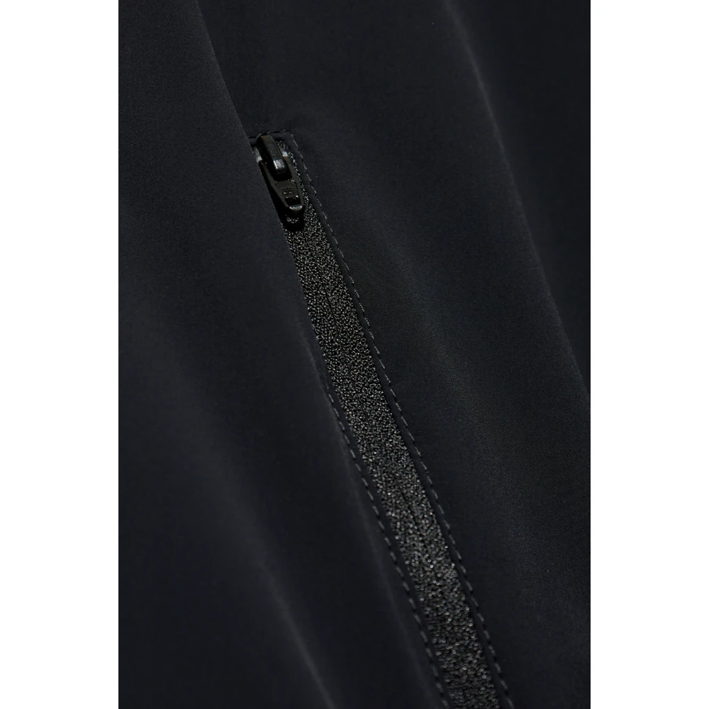 Balenciaga Jas met capuchon opgeborgen in kraag Black Heren