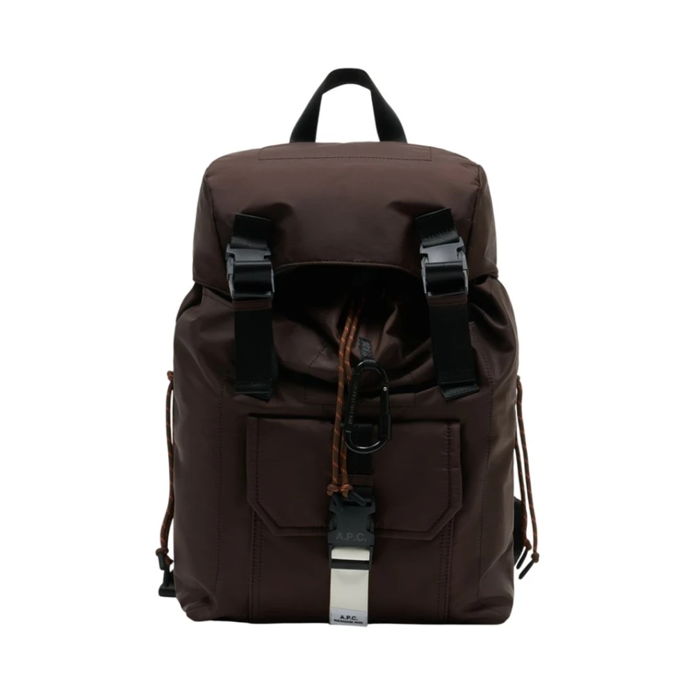 A.p.c. Uomo Marrone Borse, Taglia Unica, New,