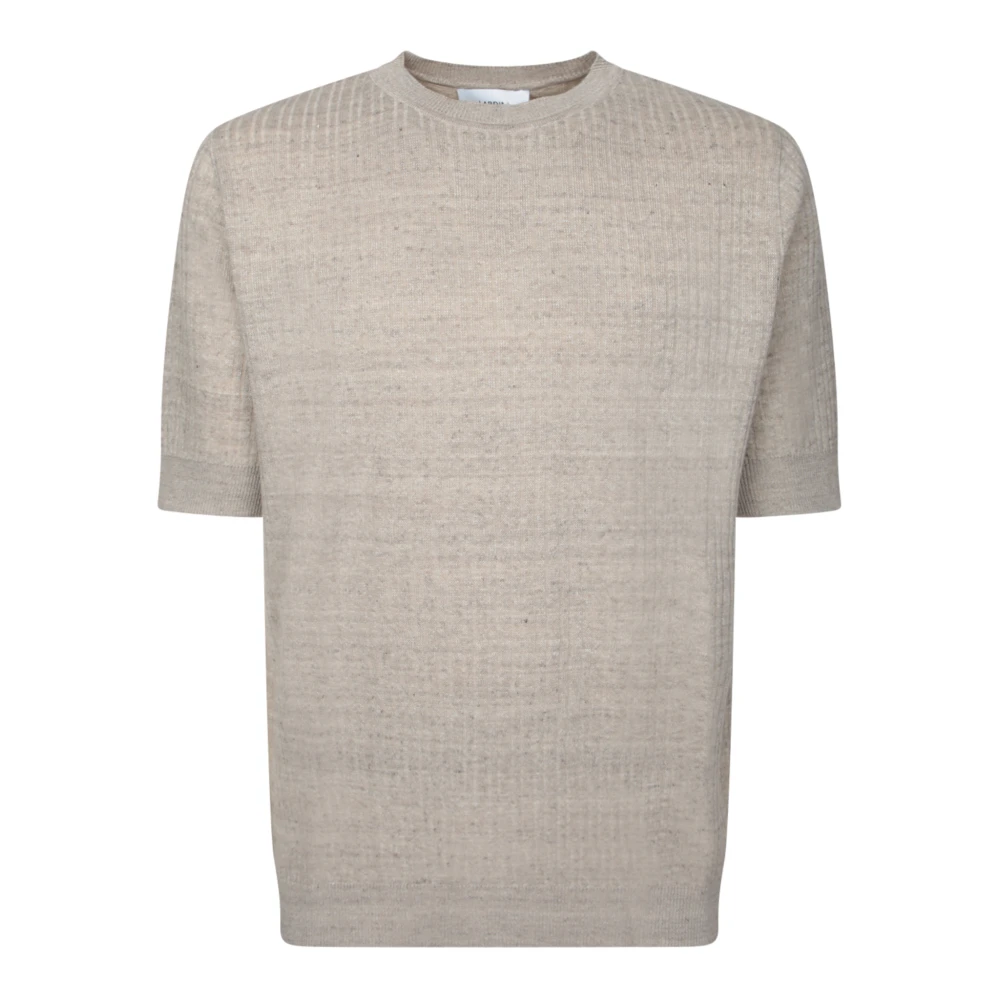 Lardini Beige T-shirt voor heren Beige Heren