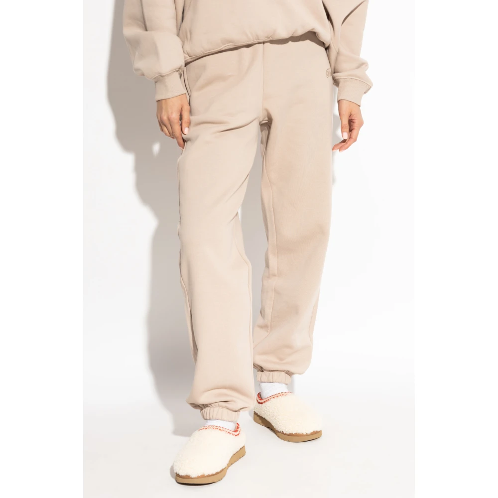 Rotate Birger Christensen Sweatpants Beige Dames