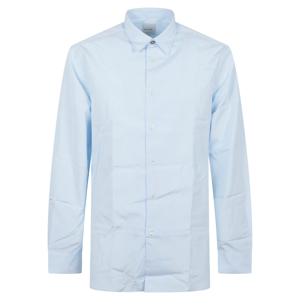 Paul Smith Men's Blue Formal Shirts, Xl, Button Long-Sleeve Shirt