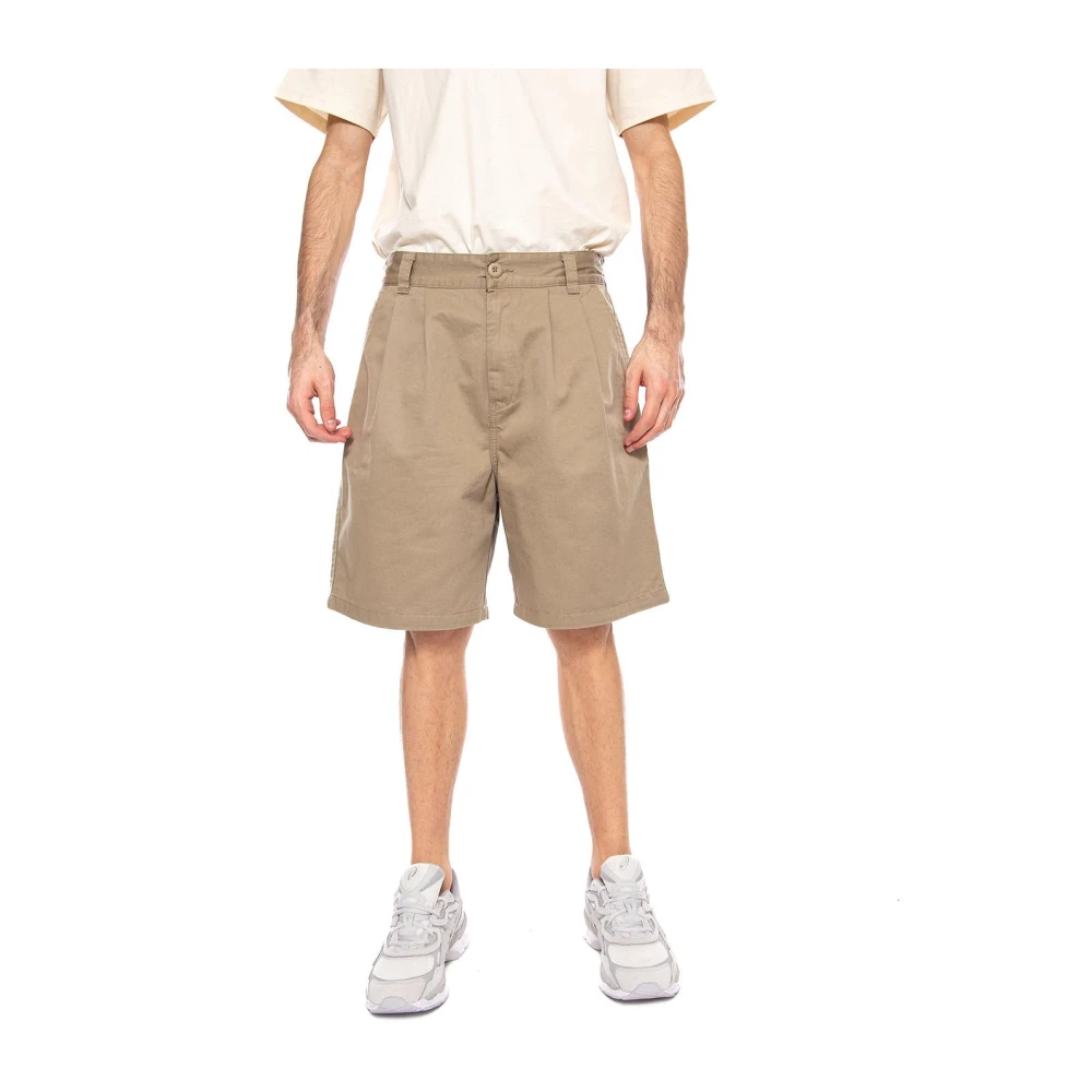 Carhartt Wip Men's Beige Marv Short - Bermudas - M - Shorts