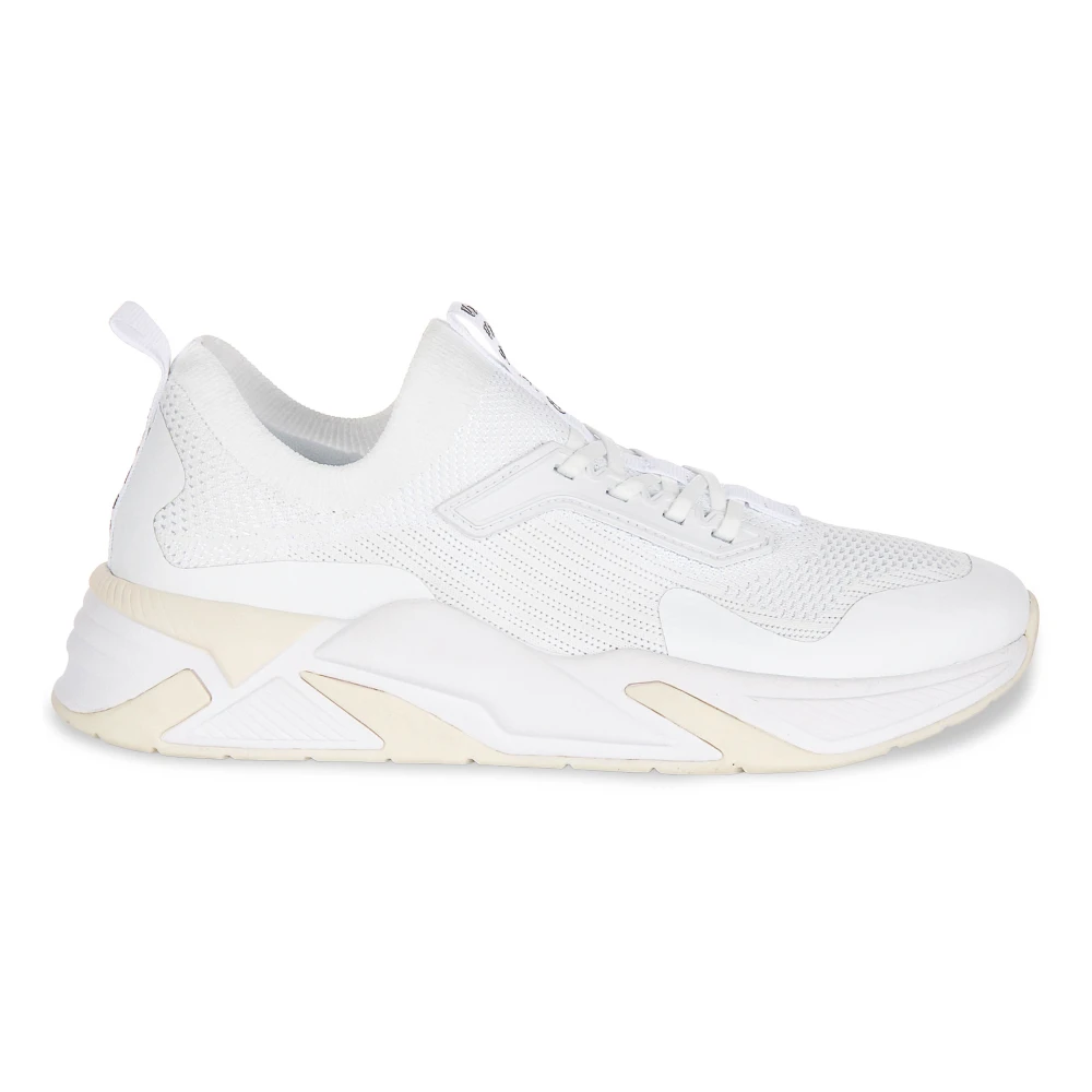 Guess Women's White Sneakers, 5 Uk, Mesh Trainers For