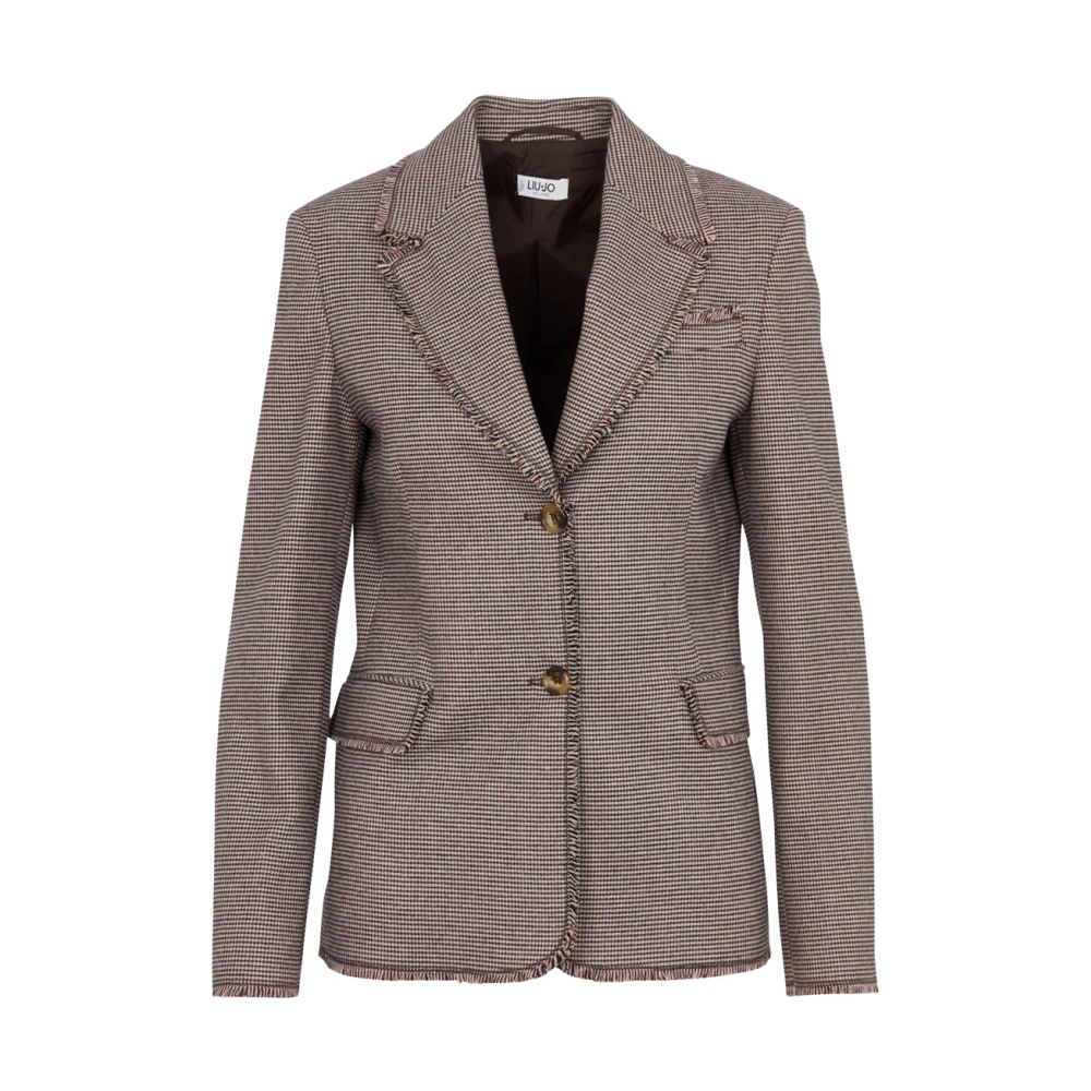 LIU JO - Blazer beige - Donna - Taglia 42 - Immagine 2
