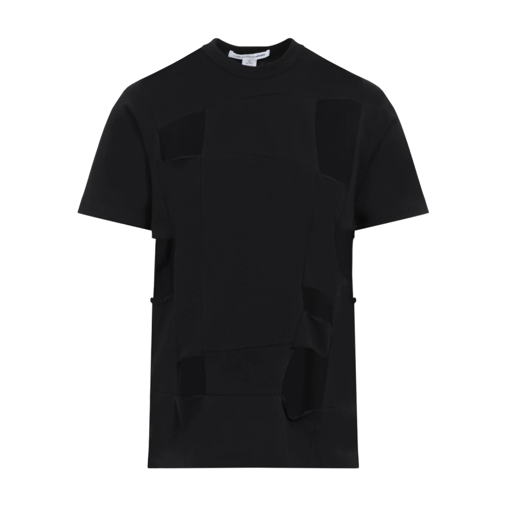 Comme des Garçons Zwarte T-shirt voor mannen Aw24 Black Heren
