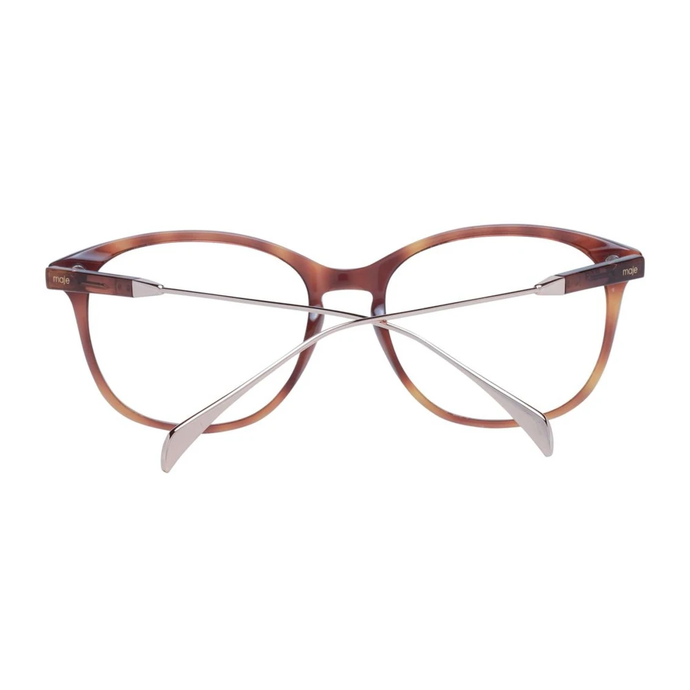 Maje Bruine Vierkante Acetaat Optische Frames Brown Dames