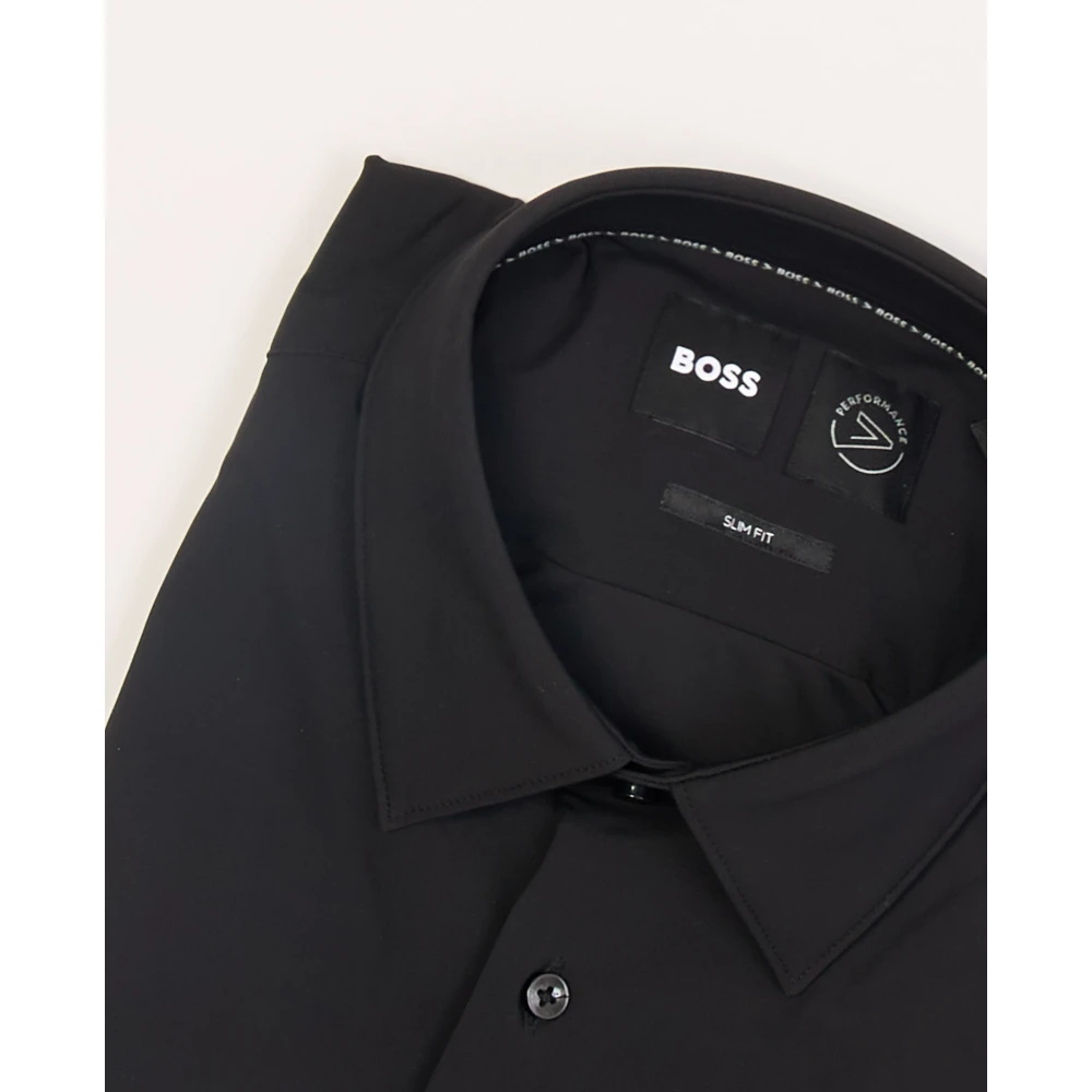Hugo Boss Blouses Shirts Black Heren