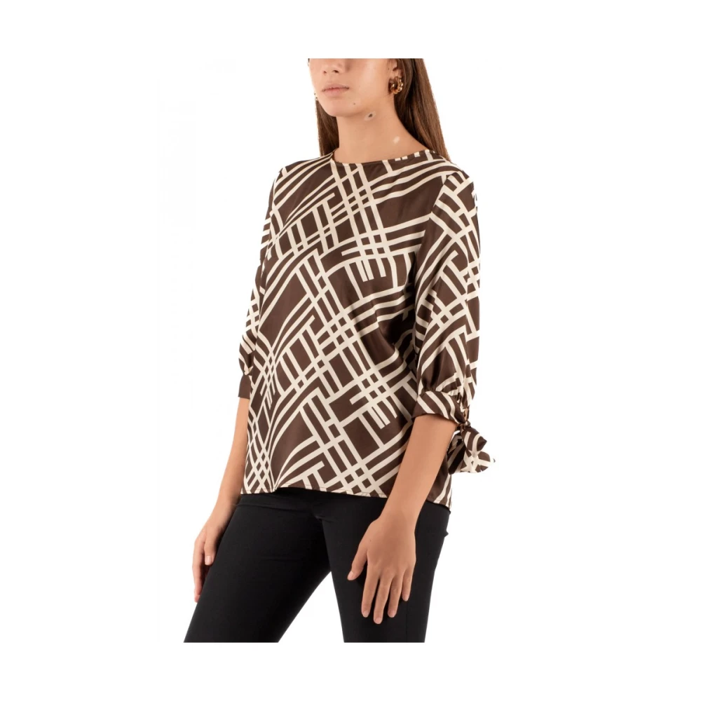 Liu Jo Stijlvolle Top Donna Brown Dames