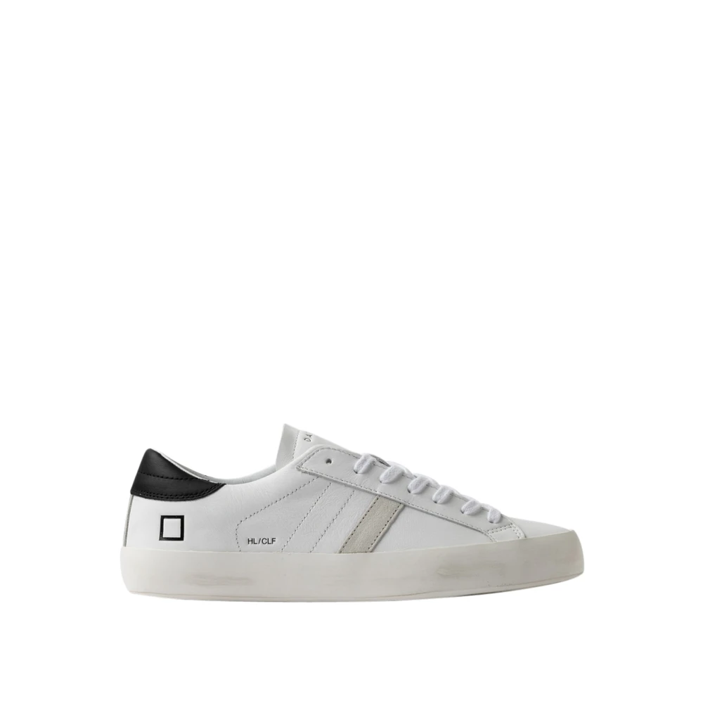 D.a.t.e. Witte Low Calf Hill Sneakers Heren Schoenen