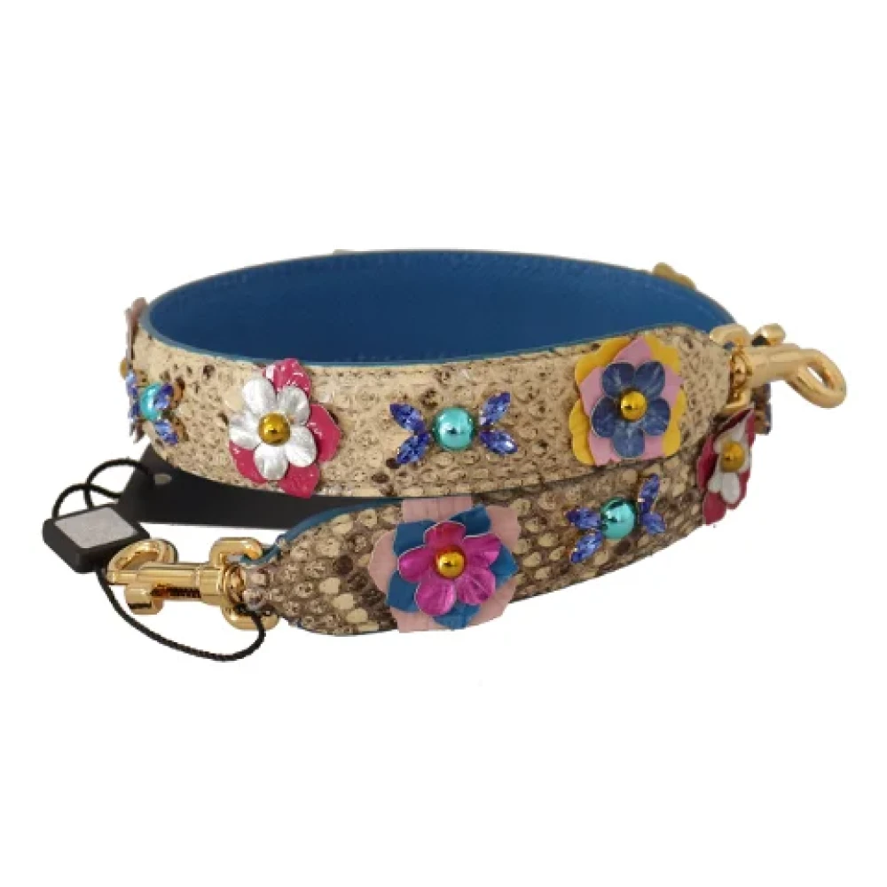 Dolce & Gabbana Pre-owned Leather home-office Multicolor Dames