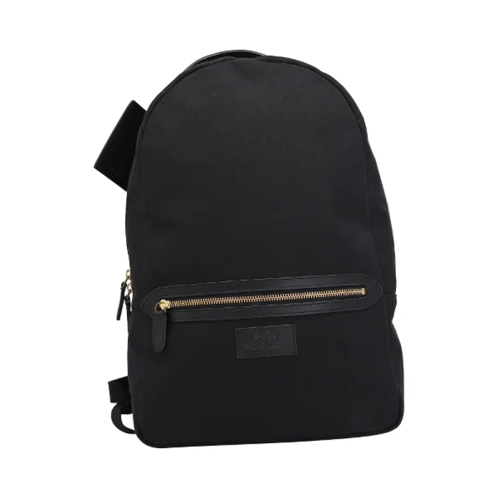 Ralph Lauren Pre-owned Canvas backpacks Black Dames