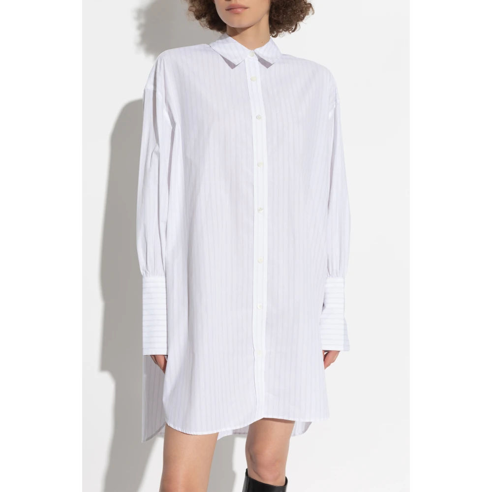Anine Bing Overhemdjurk White Dames