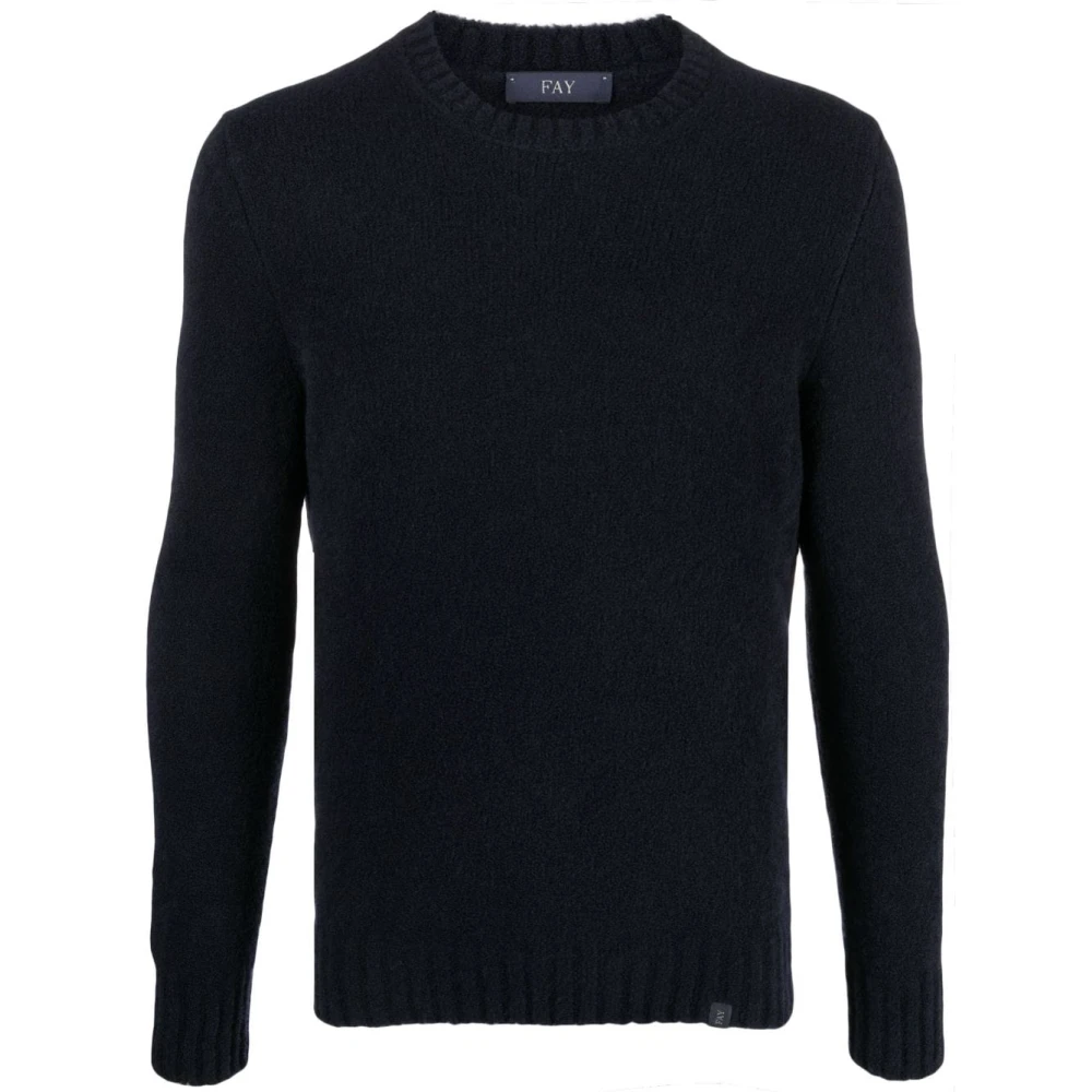 Fay Blauwe Sweater Collectie Blue Heren