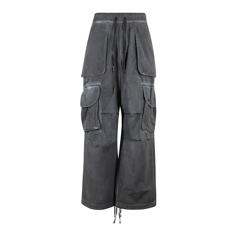 A Paper Kid Wide Trousers Black Heren