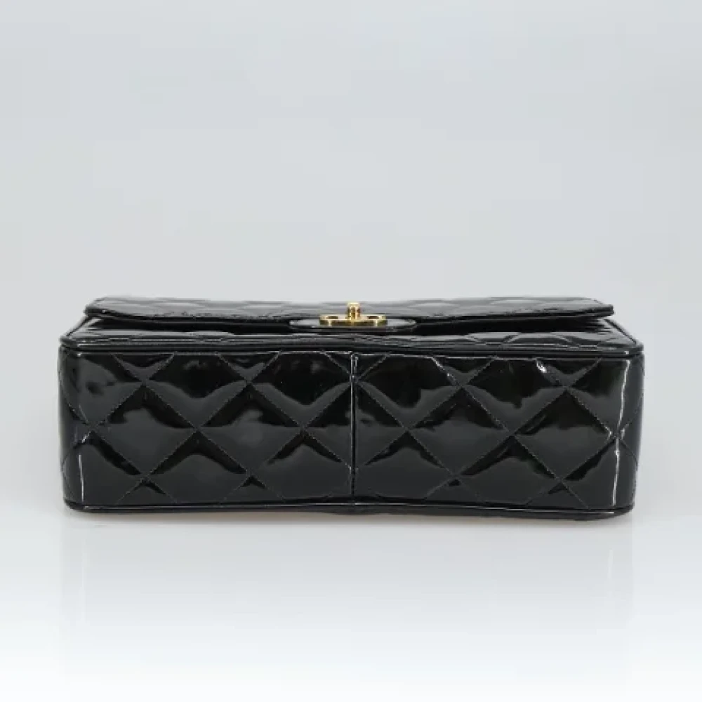 Chanel Vintage Pre-owned Leather shoulder-bags Black Dames