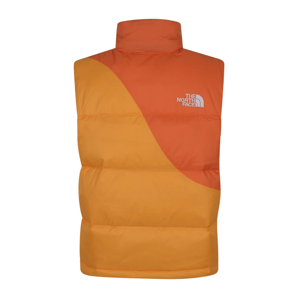 The North Face Opvouwbare Hood Donsvest Yellow Heren