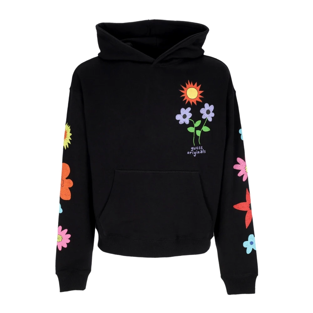 Guess Sunshine Hoodie Lichtgewicht Hoodie Heren Black Heren