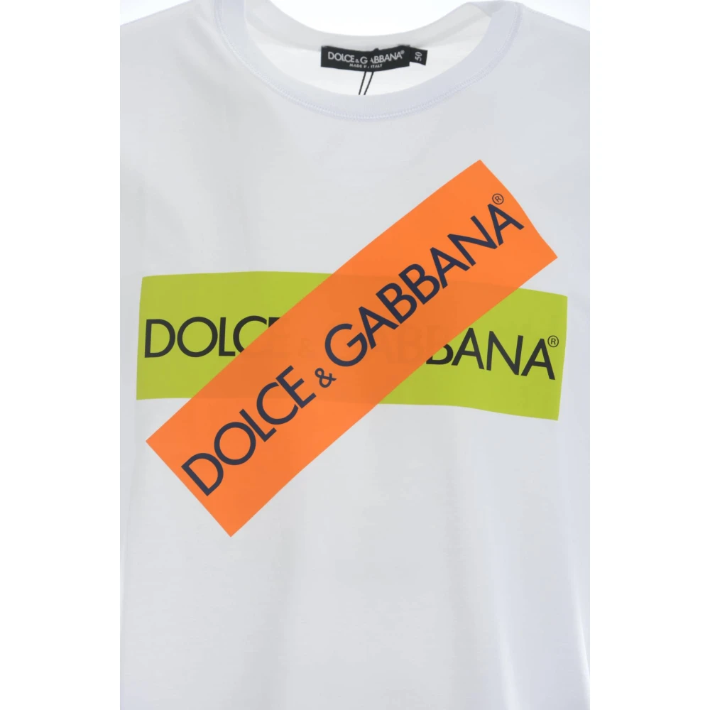 Dolce & Gabbana Heren korte mouw mode T-shirt White Heren