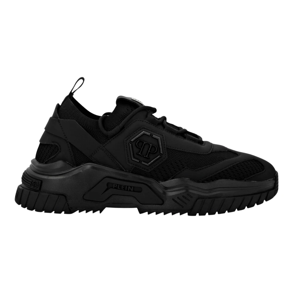 Philipp Plein Predator Runner unisex Schoenen Zwart