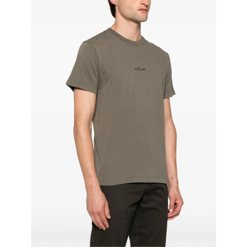Stone Island Stijlvolle T-shirts en Polos Collectie Brown Heren