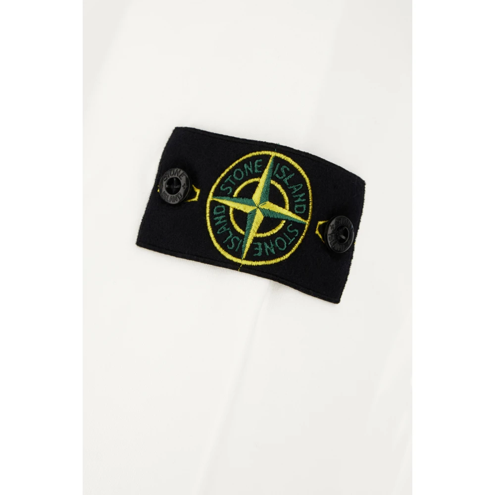 Stone Island Stijlvolle Sweatshirt voor Mannen White Heren