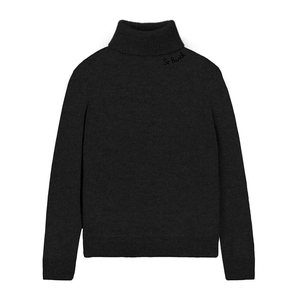 MC2 Saint Barth Zwarte Sweaters voor Heren Black Dames