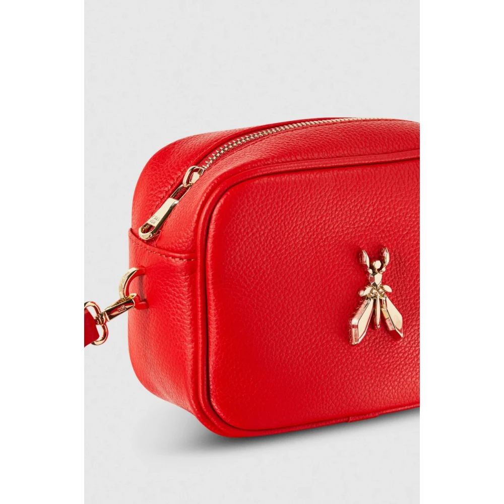 PATRIZIA PEPE Fly Camera Tas Crossbody 8B0186L001 Red Dames