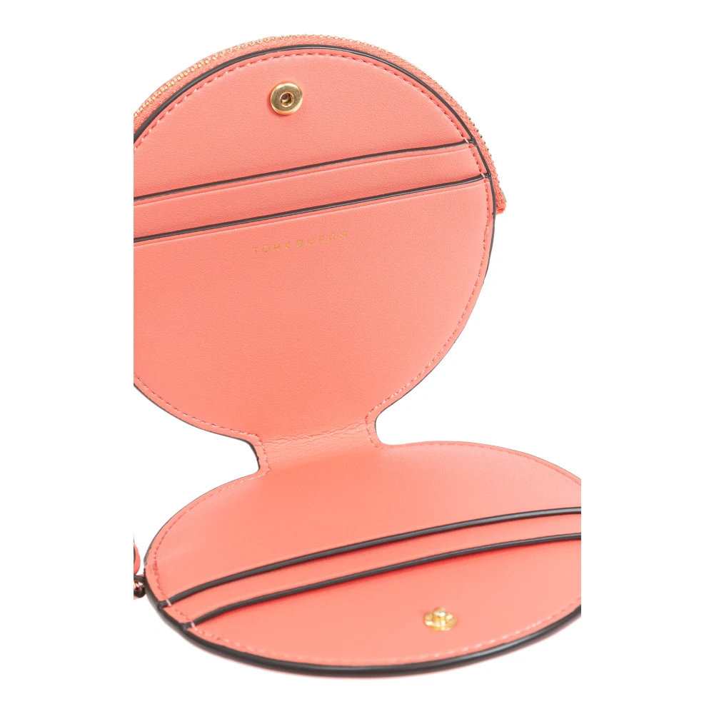 TORY BURCH Leren portemonnee Pink Dames