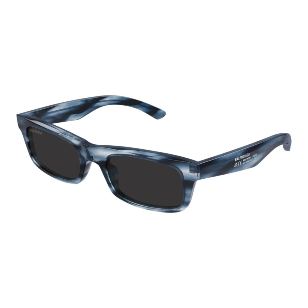 Balenciaga Unisex Multicolor Rectangle Sunglasses - Sunglasses - 54 Mm - Accessories