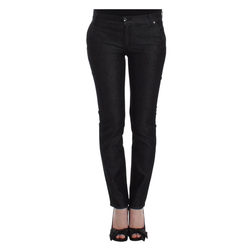 Ermanno Scervino Women's Black Skinny Jeans - Skinny Fit Jeans - W26 - Jeans