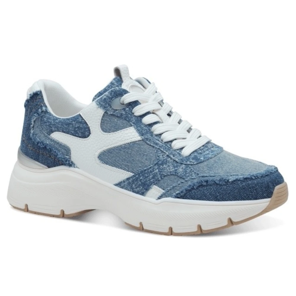 Tamaris - Shoes > Sneakers - Blue - Tamaris - Modalova