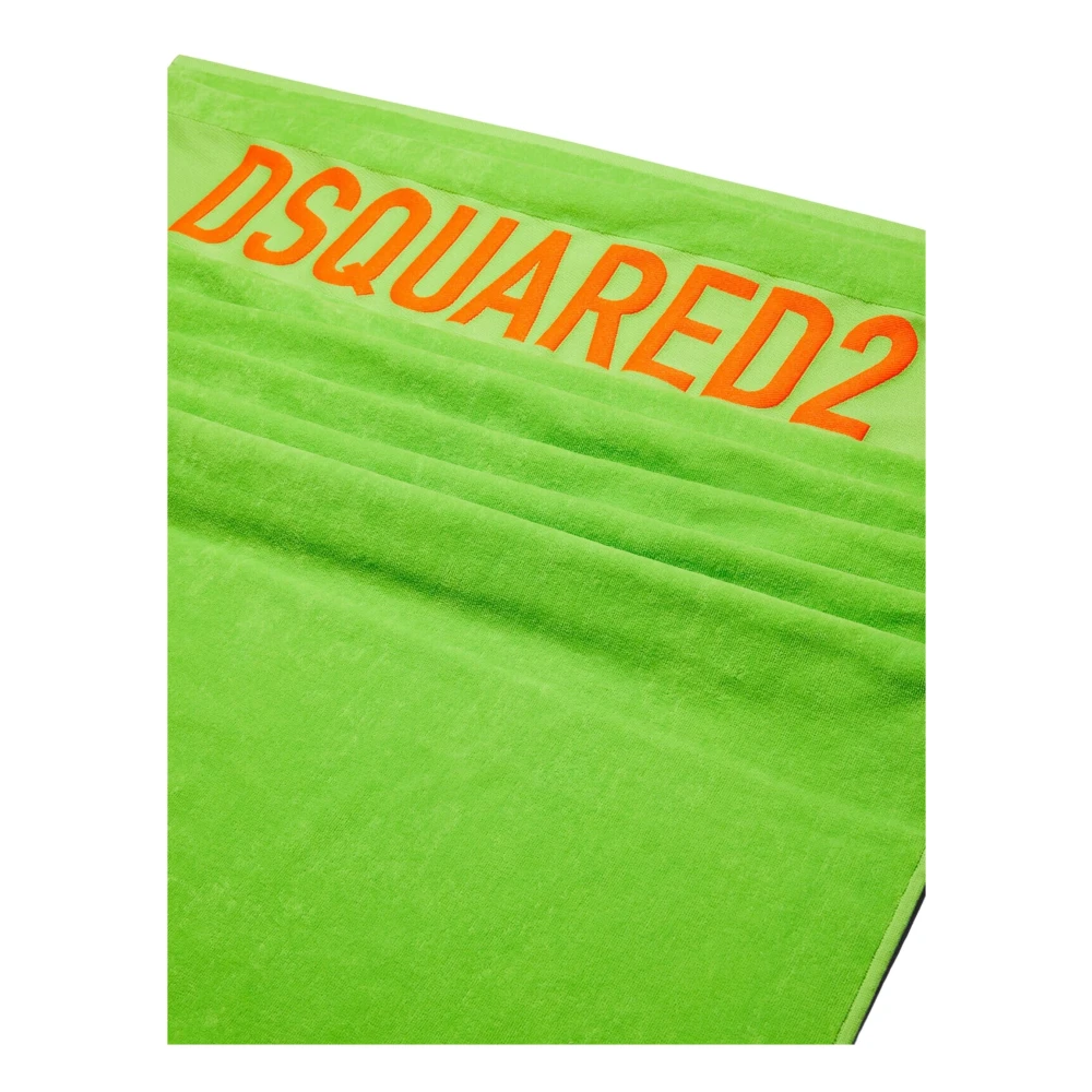 Dsquared2 Technicolor Strandhanddoek Green Heren