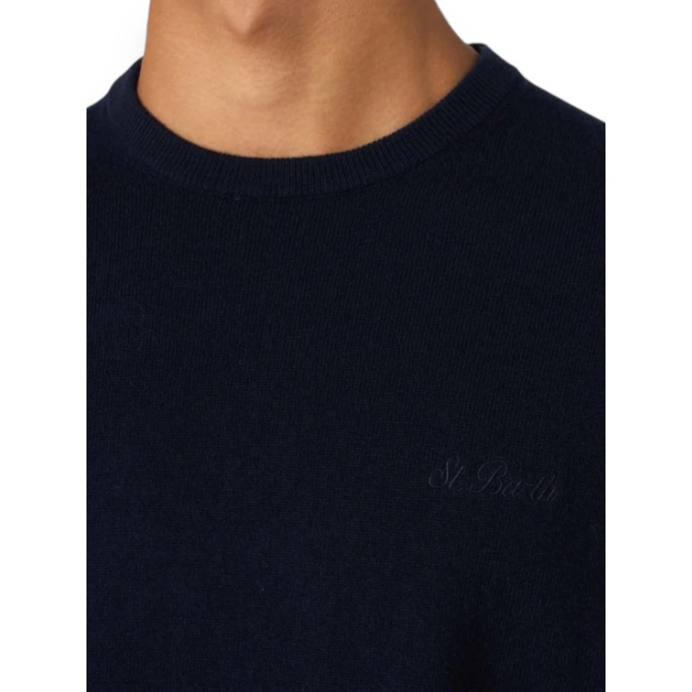 MC2 Saint Barth Regent Blend Trui voor Mannen Blue Heren