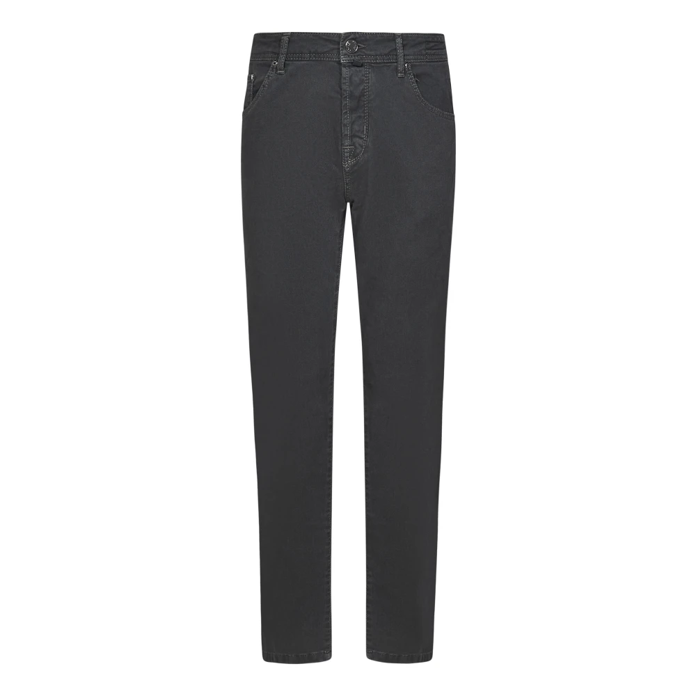 Jacob Cohën Slim Fit Grijze Jeans met Bandana Gray Heren