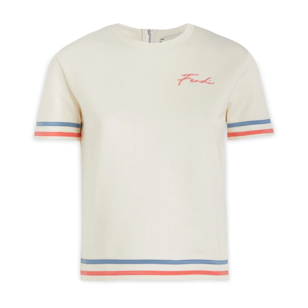 Fendi T-Shirts White Dames