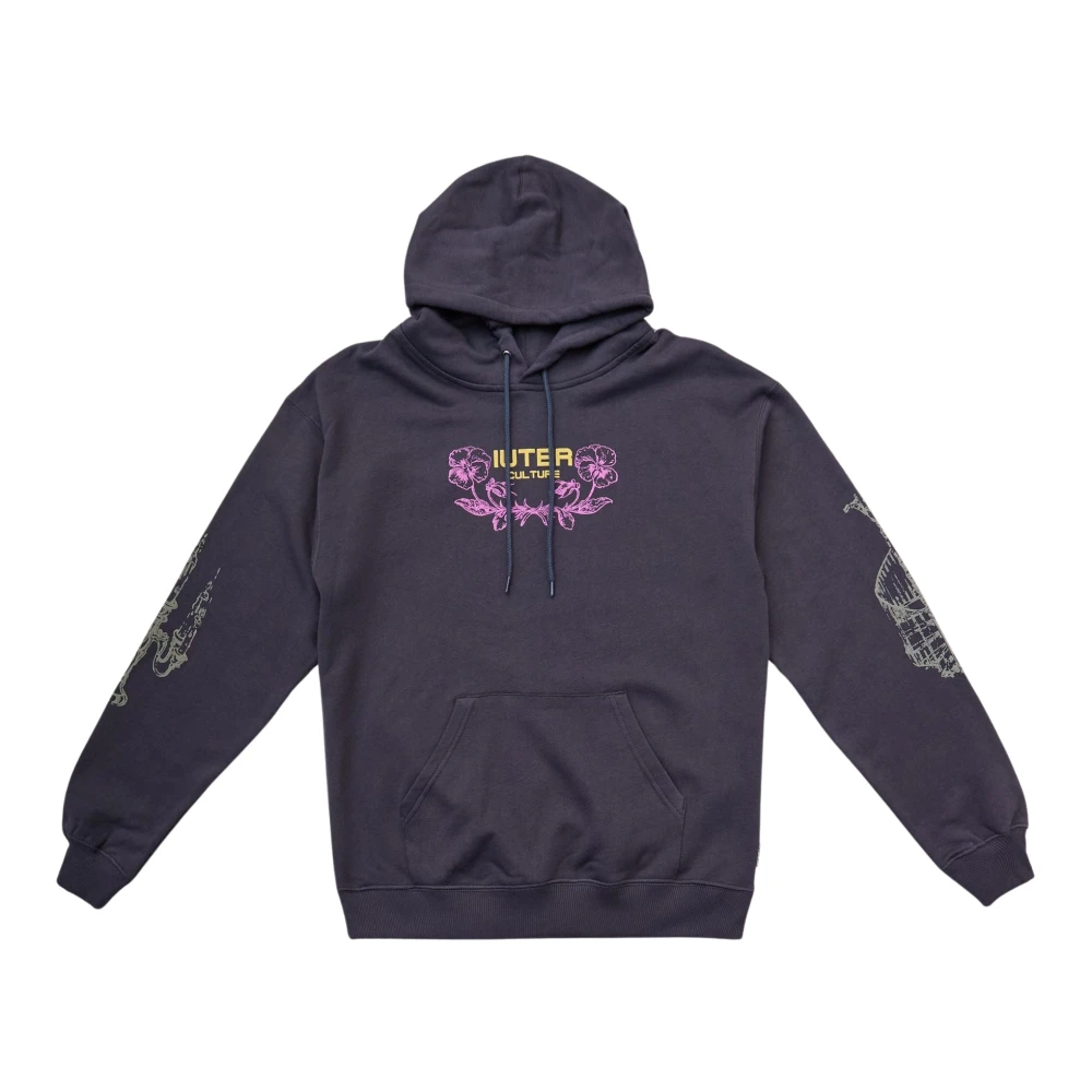 Iuter Cultuur Asfalt Hoodie Gray Heren