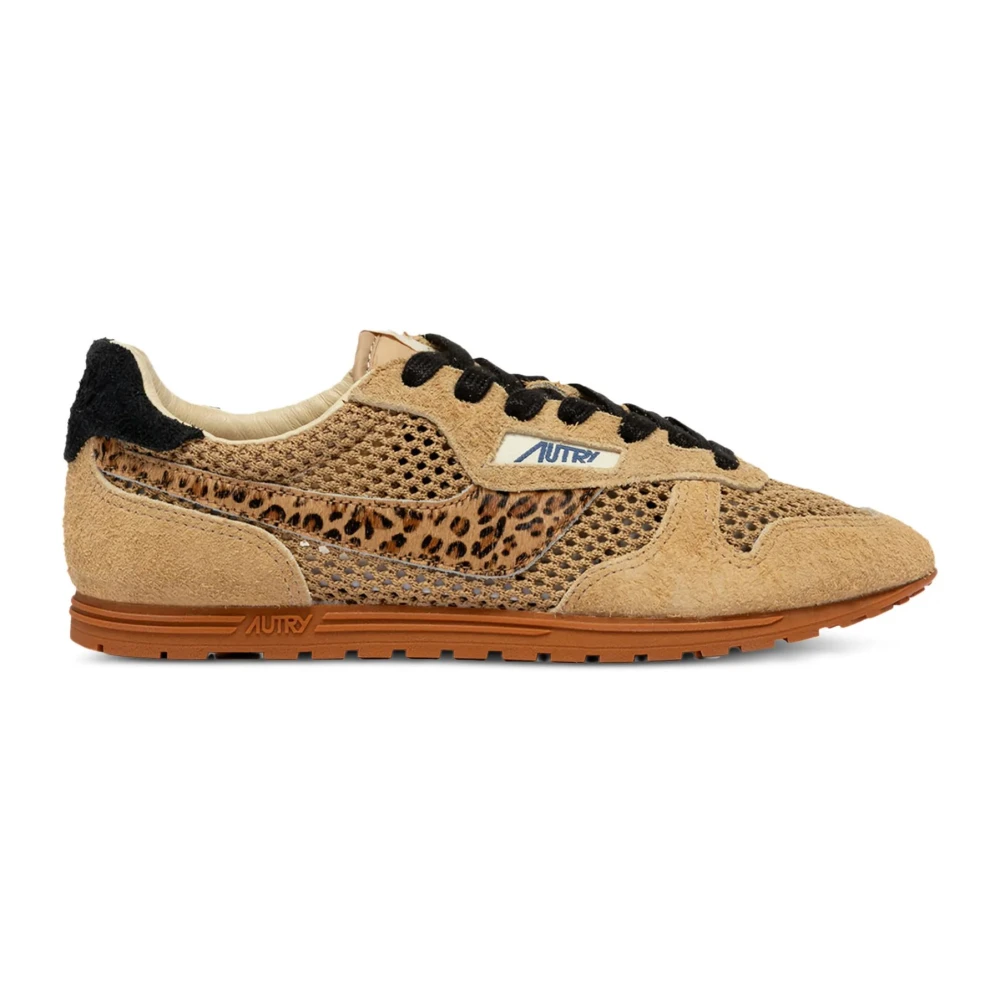 Autry Women's Brown Windspin Low - Sneakers - 7 Uk - Shoes