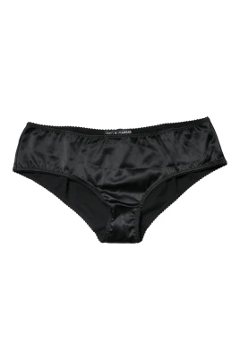 Silk Stretch Mid Waist Brief Panty