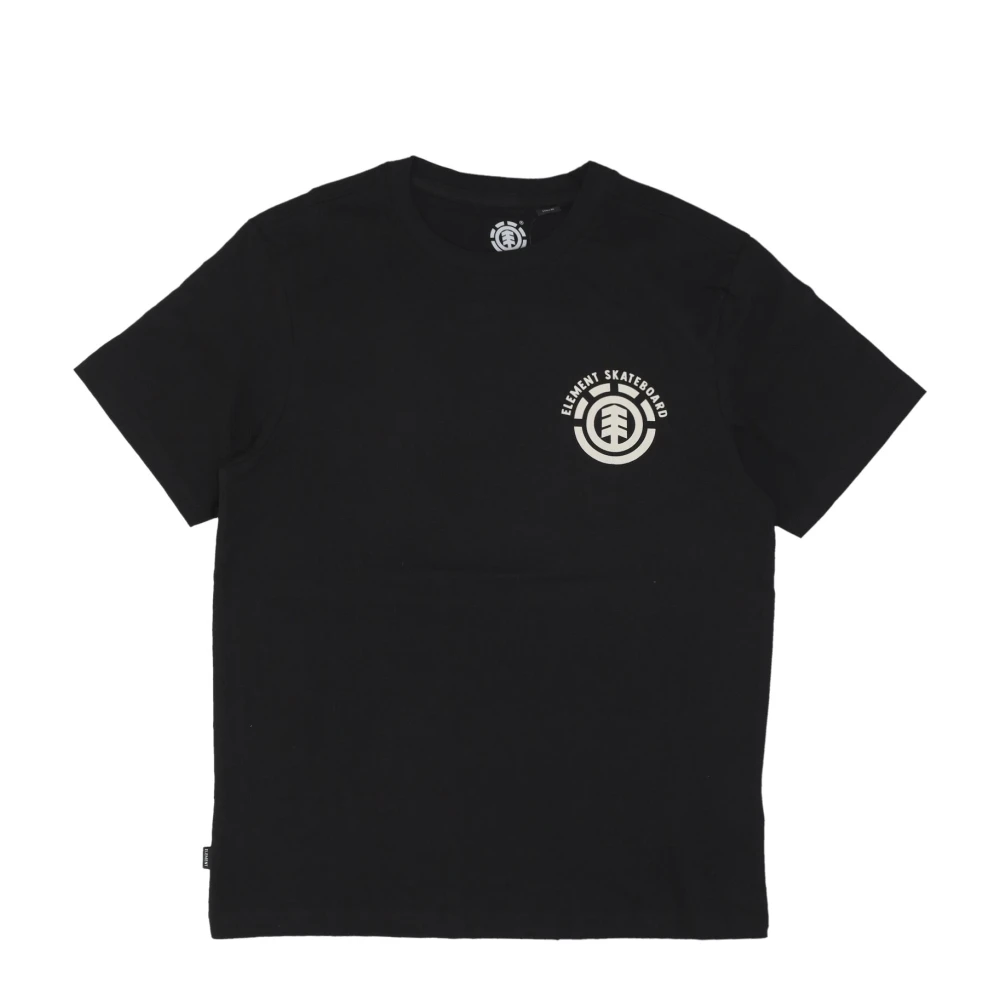 Element Zwarte Heren T-shirt Black Heren