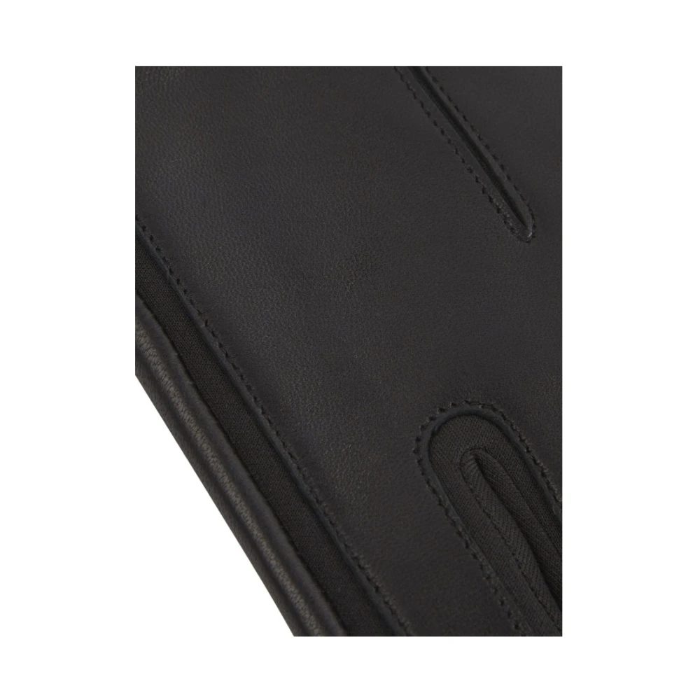 Calvin Klein Zwarte Neopreen Handschoenen voor Mannen Black Heren