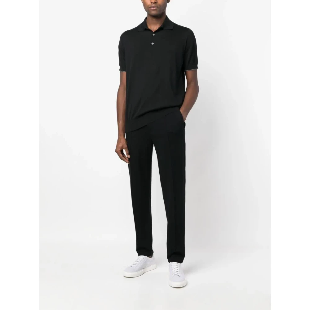 BRUNELLO CUCINELLI Lange broek Black Heren
